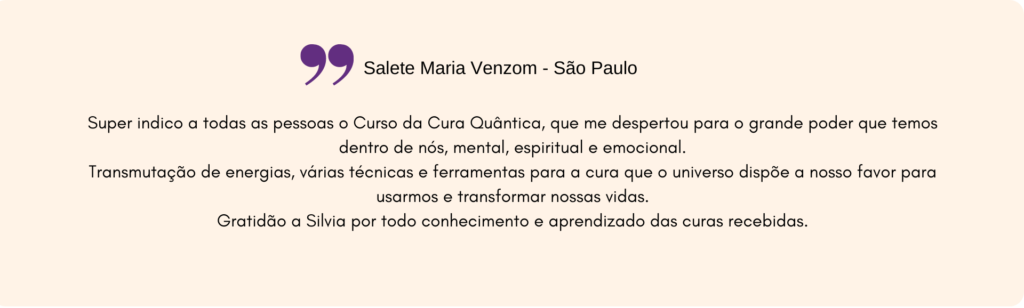 Conhecendo a Cura Espiritual Quântica