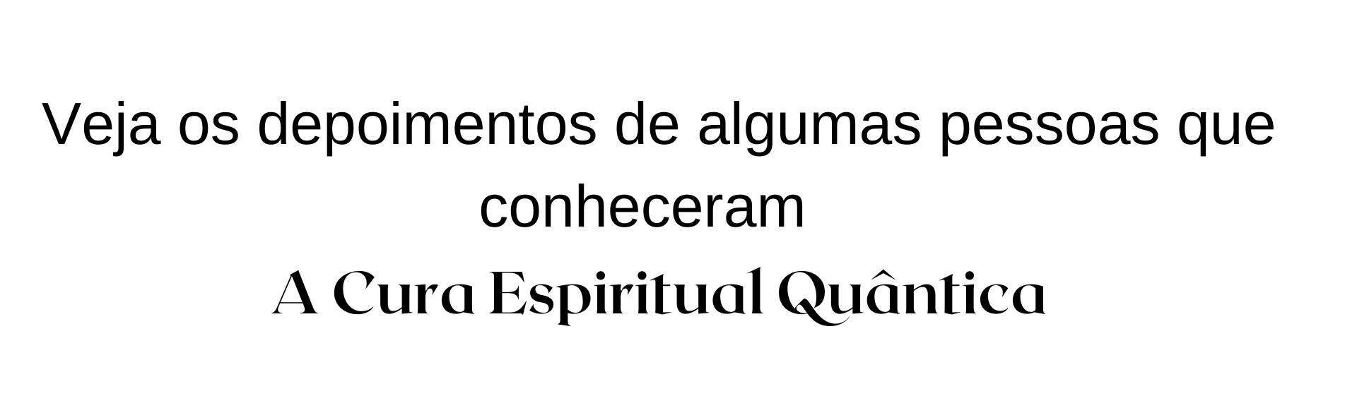 Conhecendo a Cura Espiritual Quântica